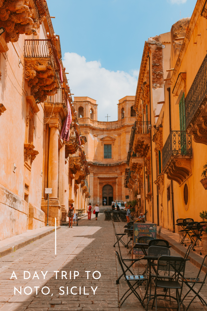 day trip to Noto, Sicily