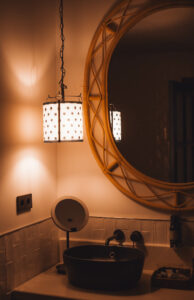 bathroom seaside los jameos