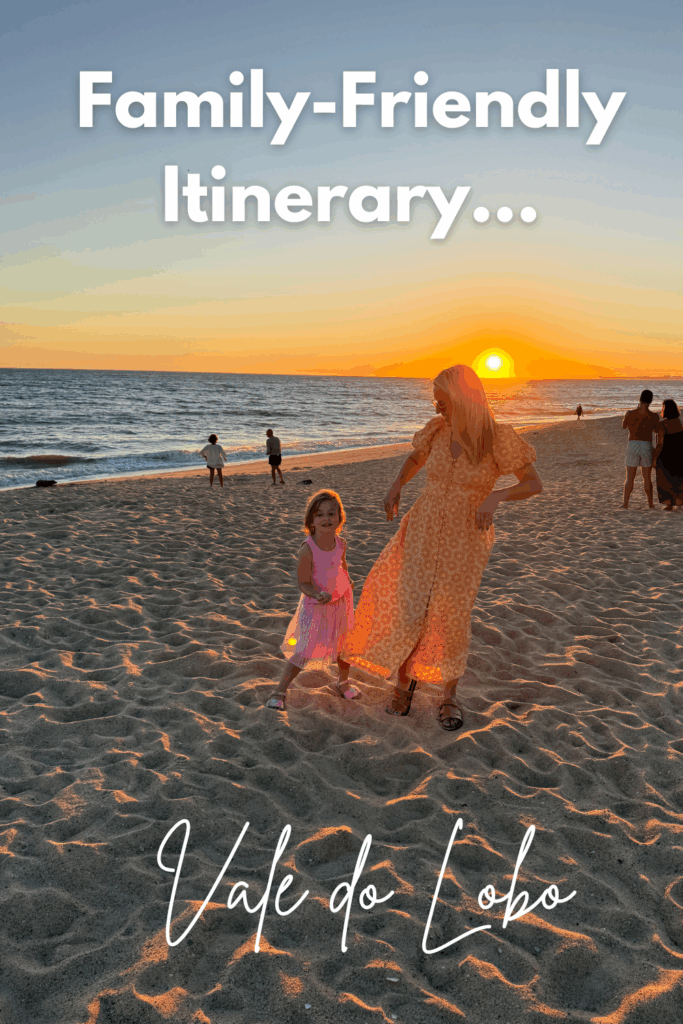 family-friendly itinerary vale do lobo