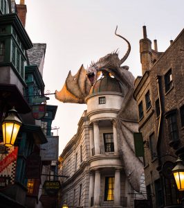 Diagon Alley, the Wizarding World of Harry Potter, Universal Studios, Florida