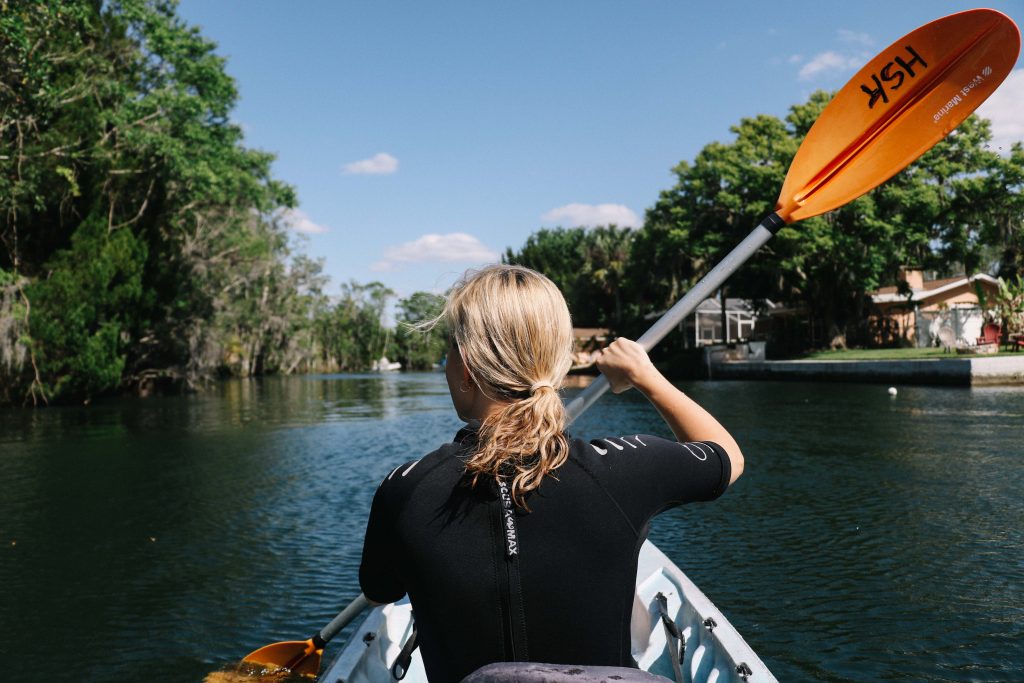 Kayak Tour on Crystal River, Florida