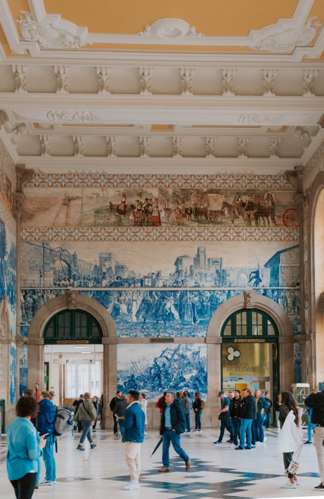 porto station tiles