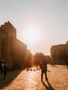 Bukhara at sunset