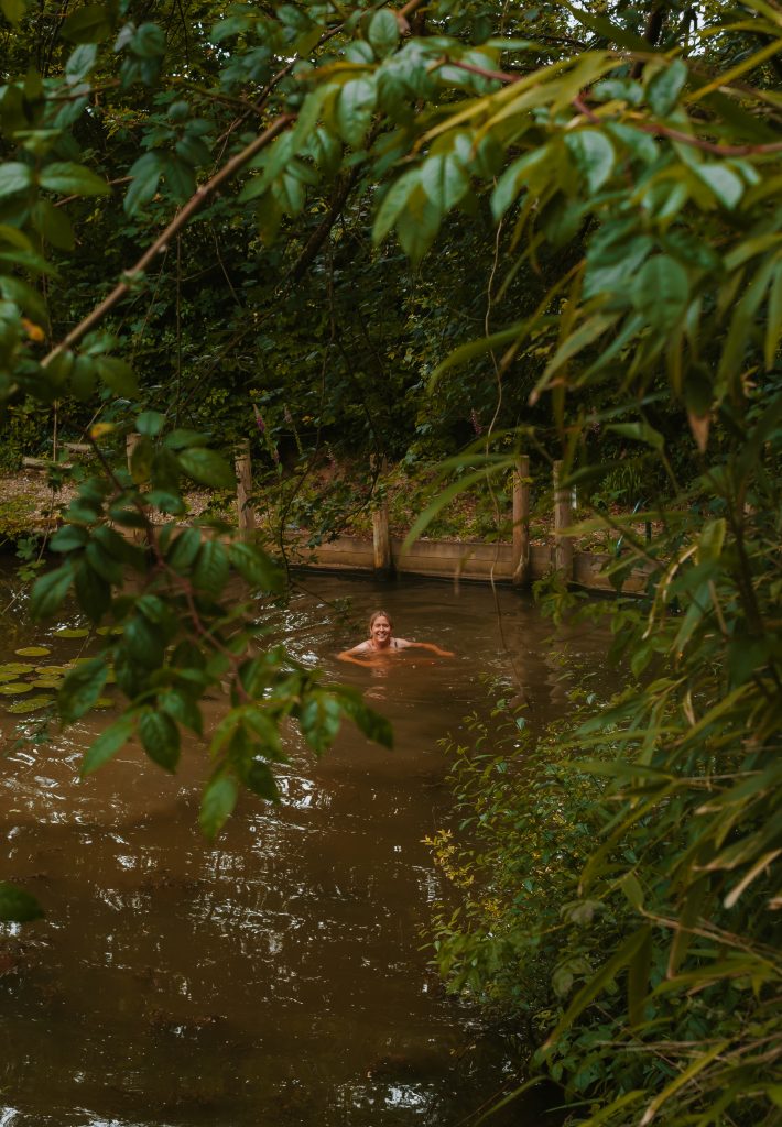 wild swimming honeybridge estate