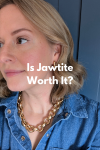 Is Jawtite worth it? Here is my honest review of Jawtite - the best way to get rid of a double chin and jowls.