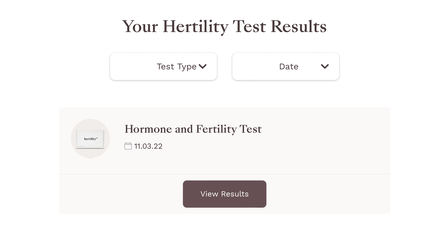 review of fertility health