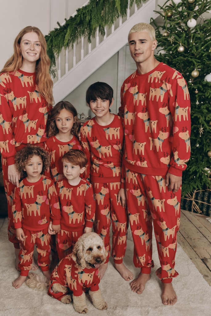 next matching family christmas pjs