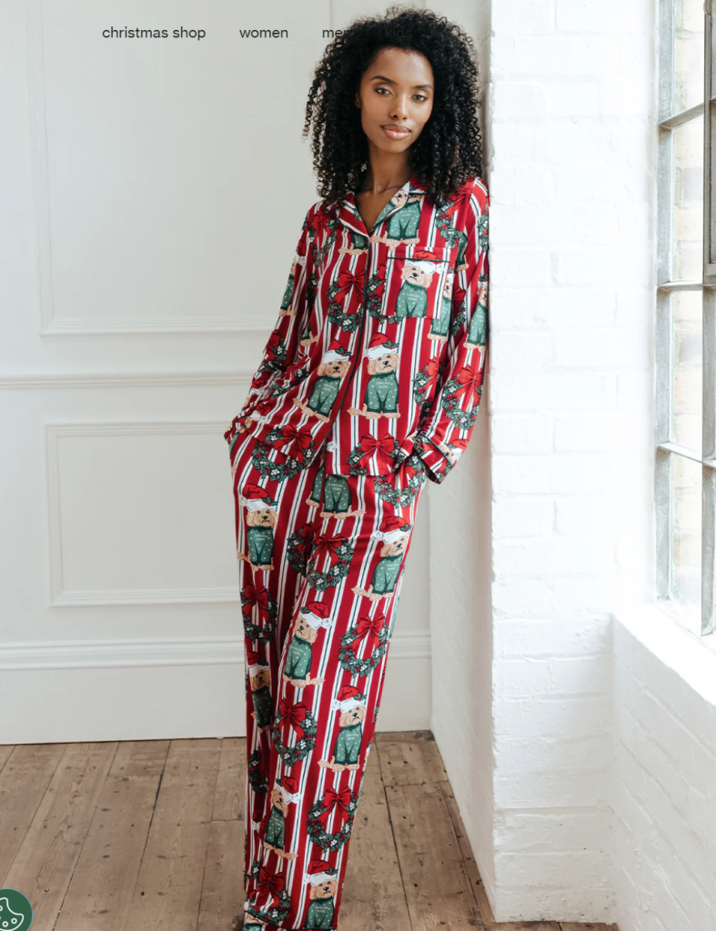 chelsea peers christmas pjs