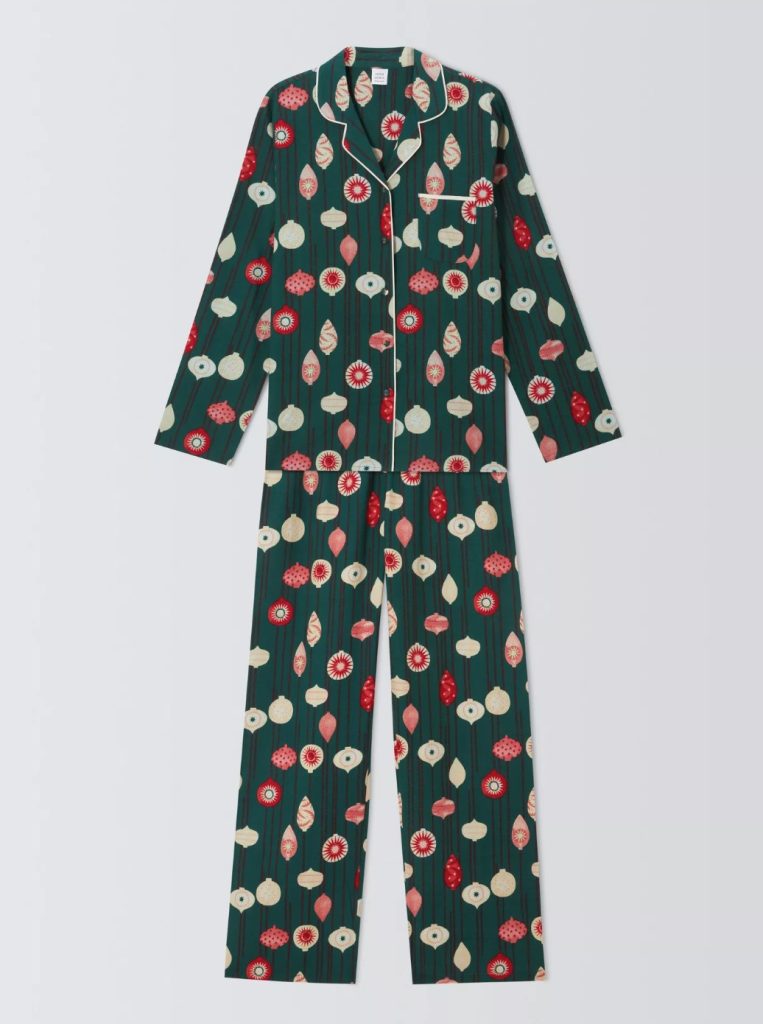 christmas pjs green