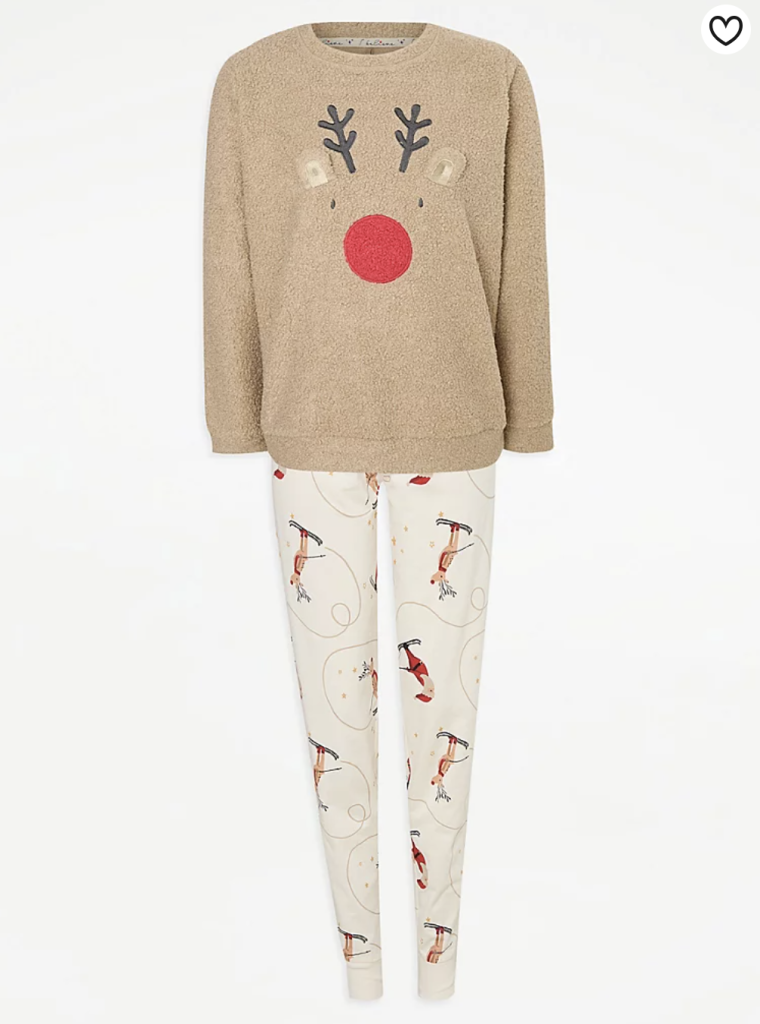 asda george christmas pyjamas