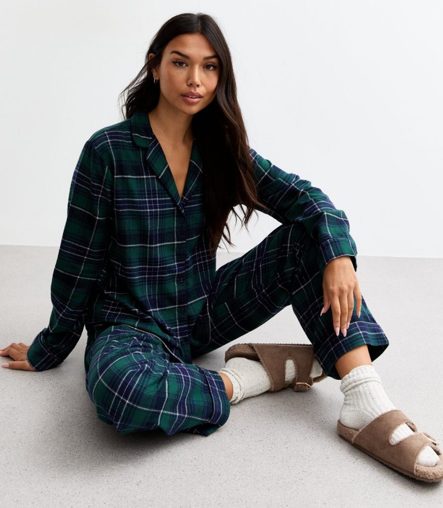 tartan christmas pjs