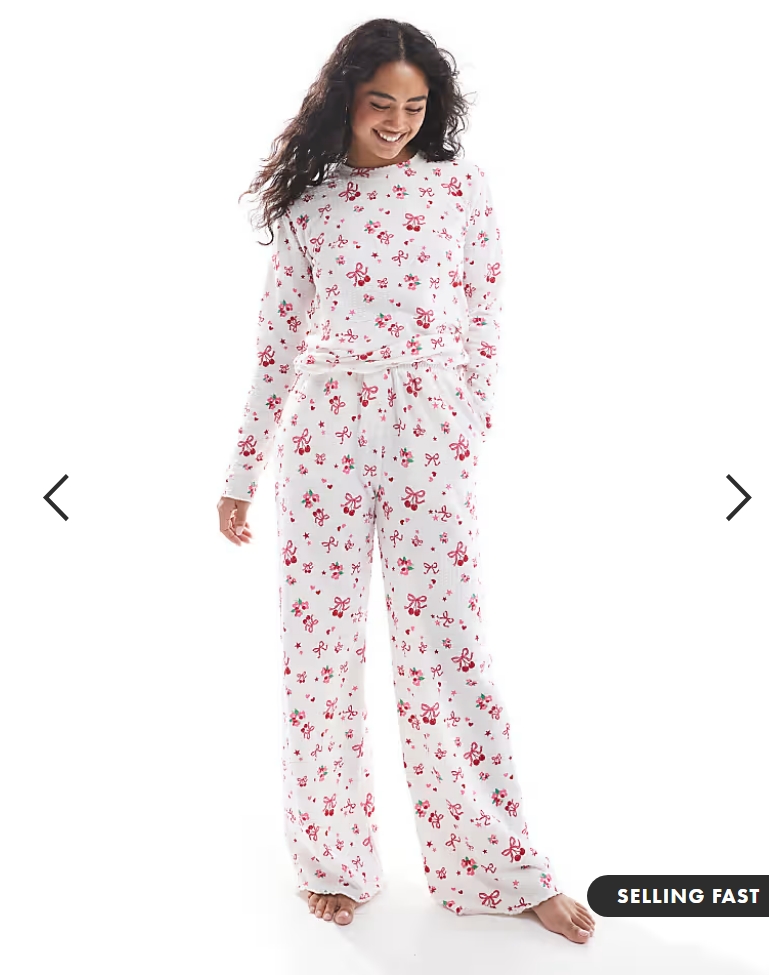 asos christmas pjs