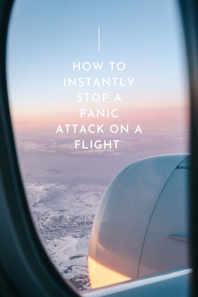 how to stop a panic attack on a flight