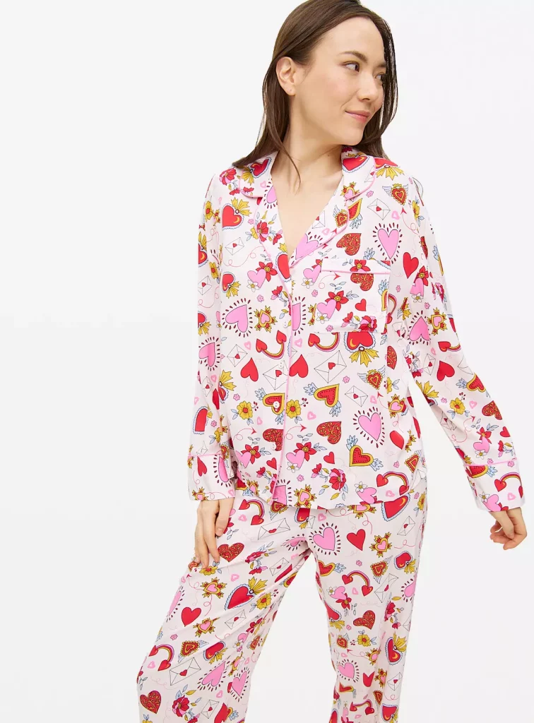 tu pyjamas for valentin's day