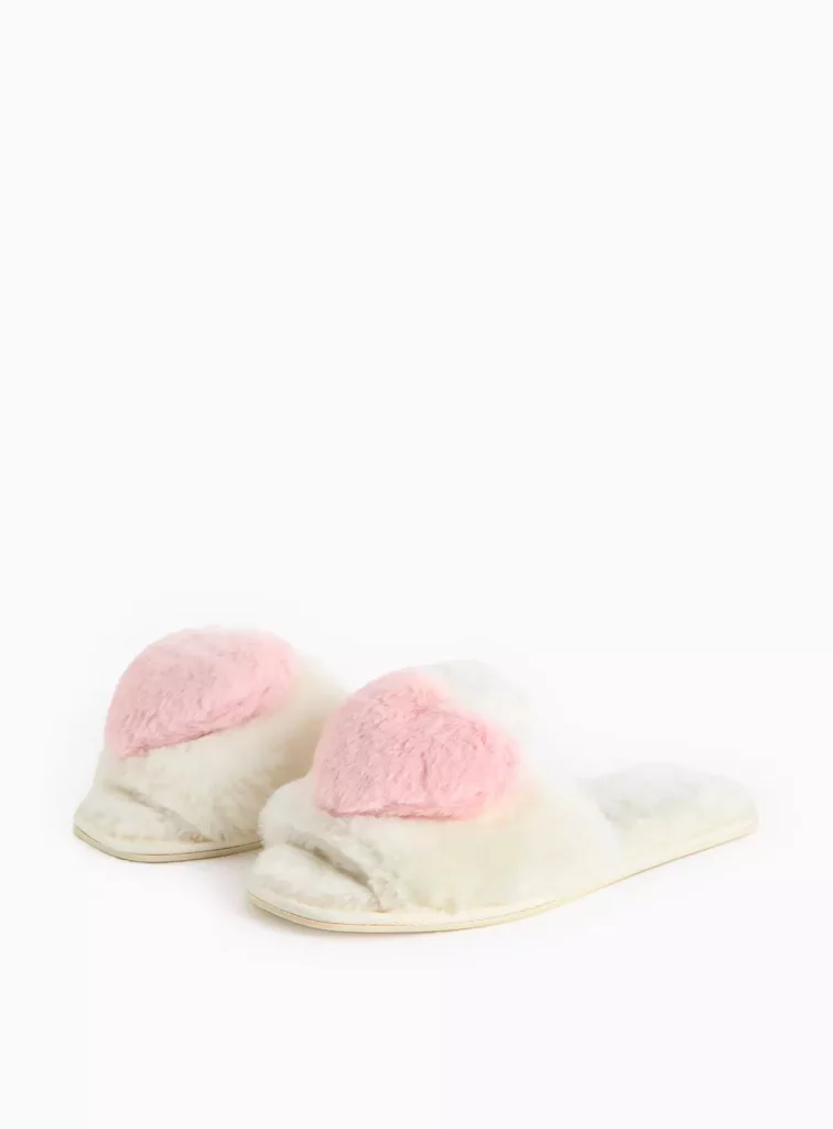 valentine's slippers 